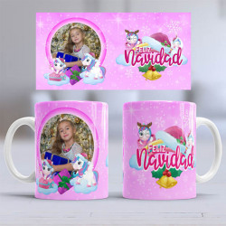 Taza personalizada con foto y nombre