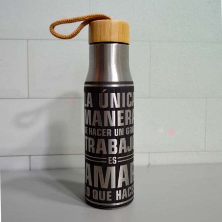 Botella Dropun "Amar Trabajo" 600ml