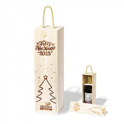 Caja de vino (Año nuevo con logo)