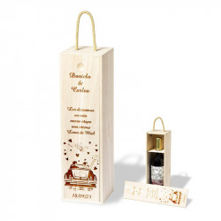 Caja de vino (Boda coche)