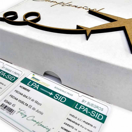 Tarjetas viaje sorpresa