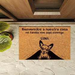 Felpudo de coco Mascota