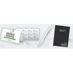 Pack oferta, calendarios, bolígrafo y agendas